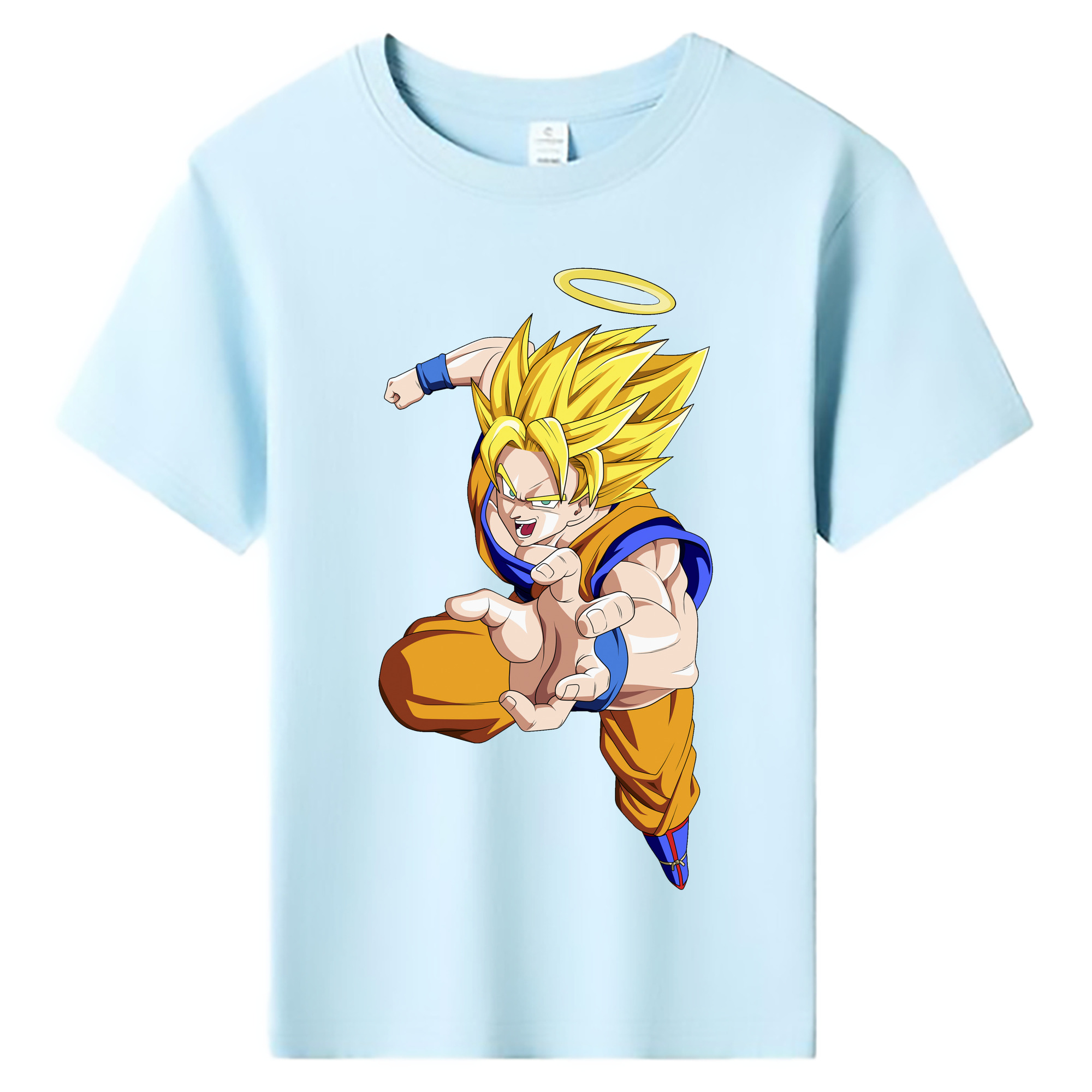 （画像用） ドラゴンボール 孫悟空（そん ごくう）Son Goku カカロット DRAGON BALL Kakarotto 綿100％キッズTシャツ（フロントプリント）